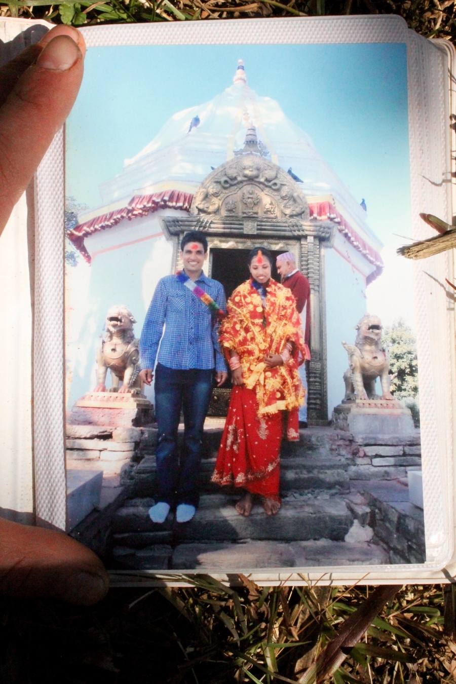 Bishnu Pande's wedding photo Bishnu's wedding photo